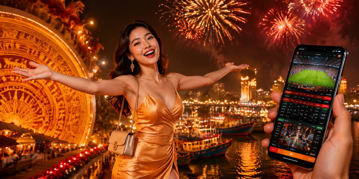 Người dùng chơi mobile casino tại chợ đêm Vũng Tàu